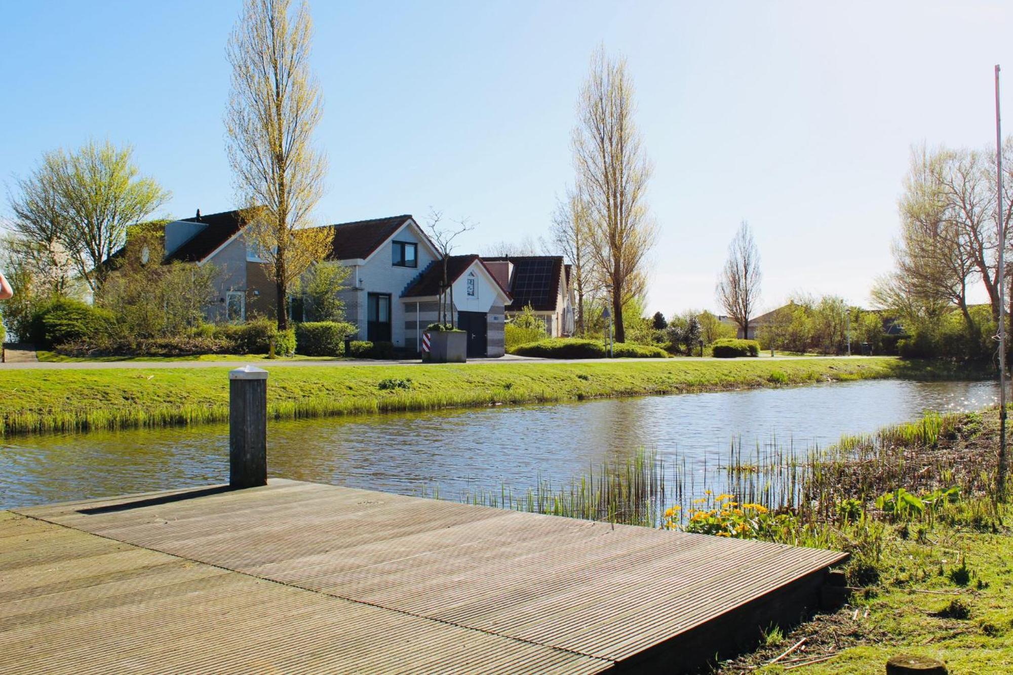 Prachtige Vakantievilla Aan Ijsselmeer Makkum Exterior foto