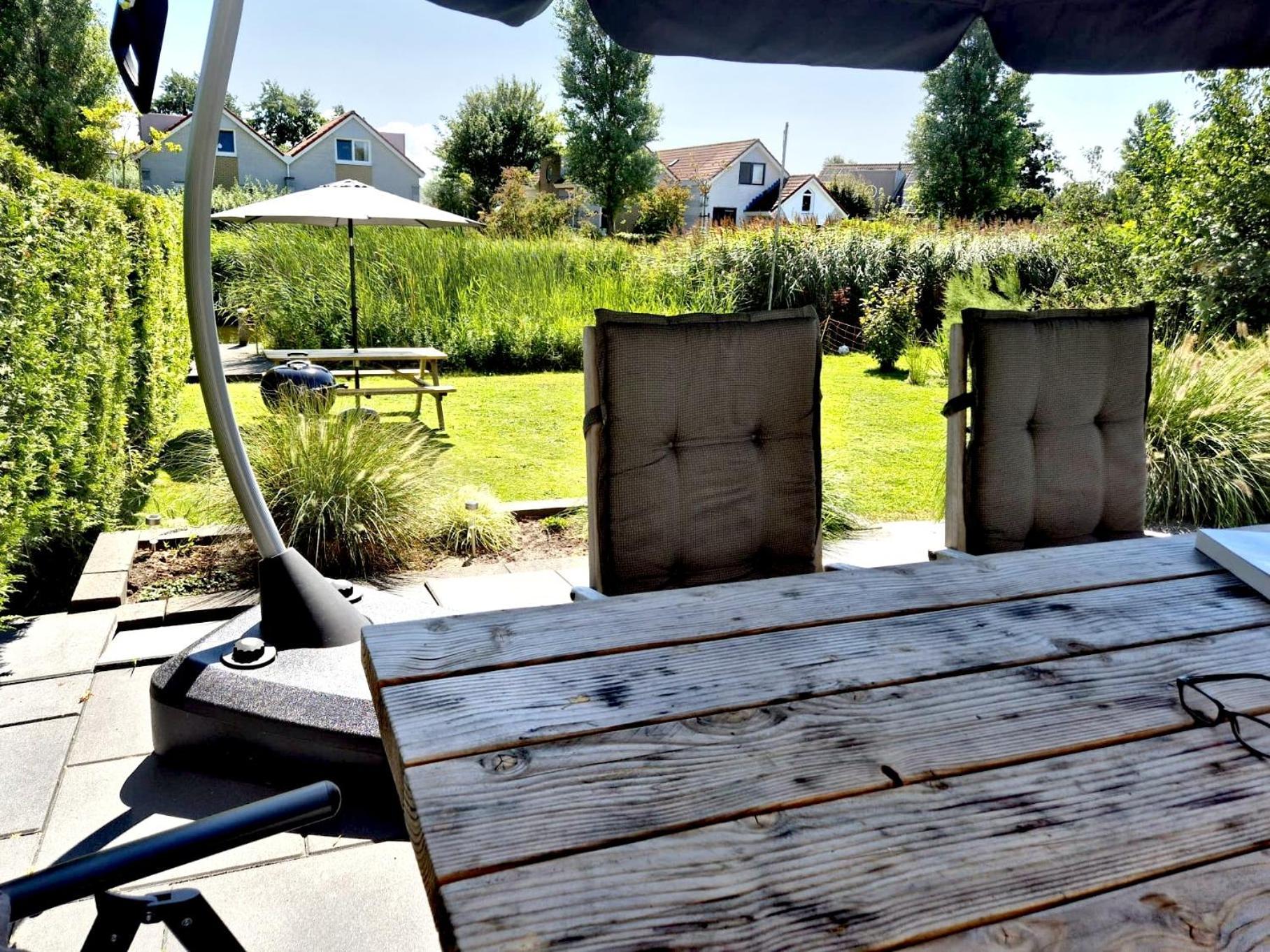 Prachtige Vakantievilla Aan Ijsselmeer Makkum Exterior foto